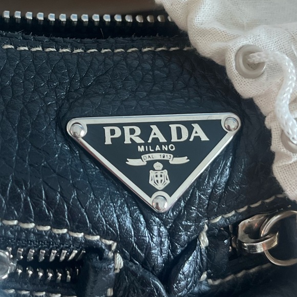 Prada Black Leather Handbag - Picture 8 of 16